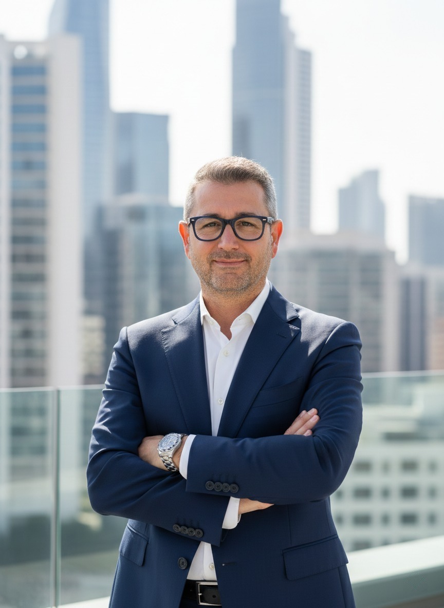 Retrato de Edu, fundador de Vie Mobiliario
